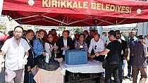 Başkan aşure ikram etti - haberi