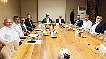 Başkanlarla buluştu - haberi
