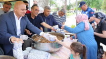BELEDİYE İKRAM YAPTI