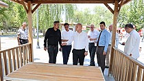Millet Bahçesini gezdi - haberi