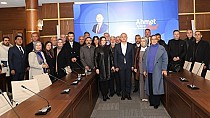 Muhtarlarla toplandı - haberi