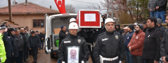 Şehit toprağa verildi