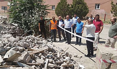 İLK KAZMA VURULUYOR