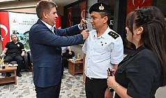 RÜTBE TÖRENİ YAPILDI